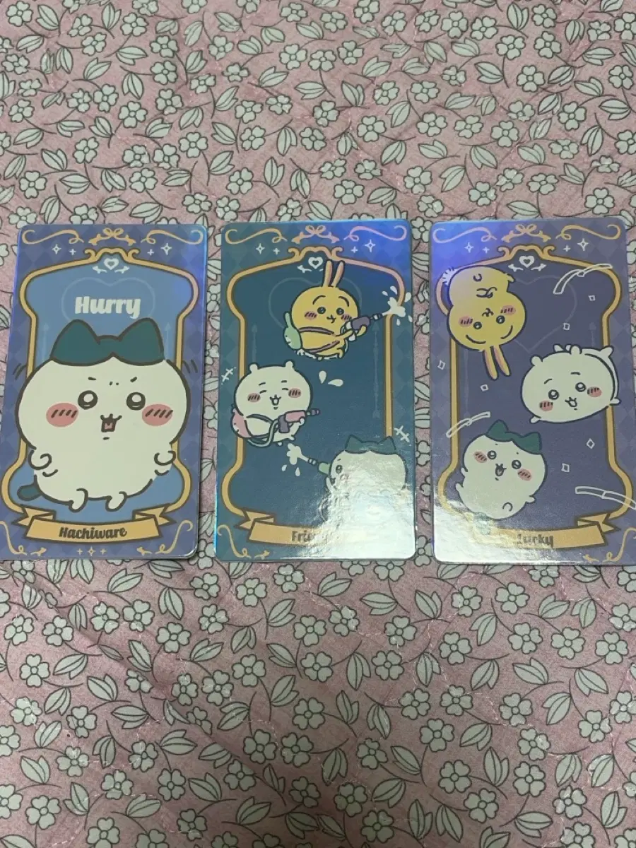 치이카와 웨하스카드 3종