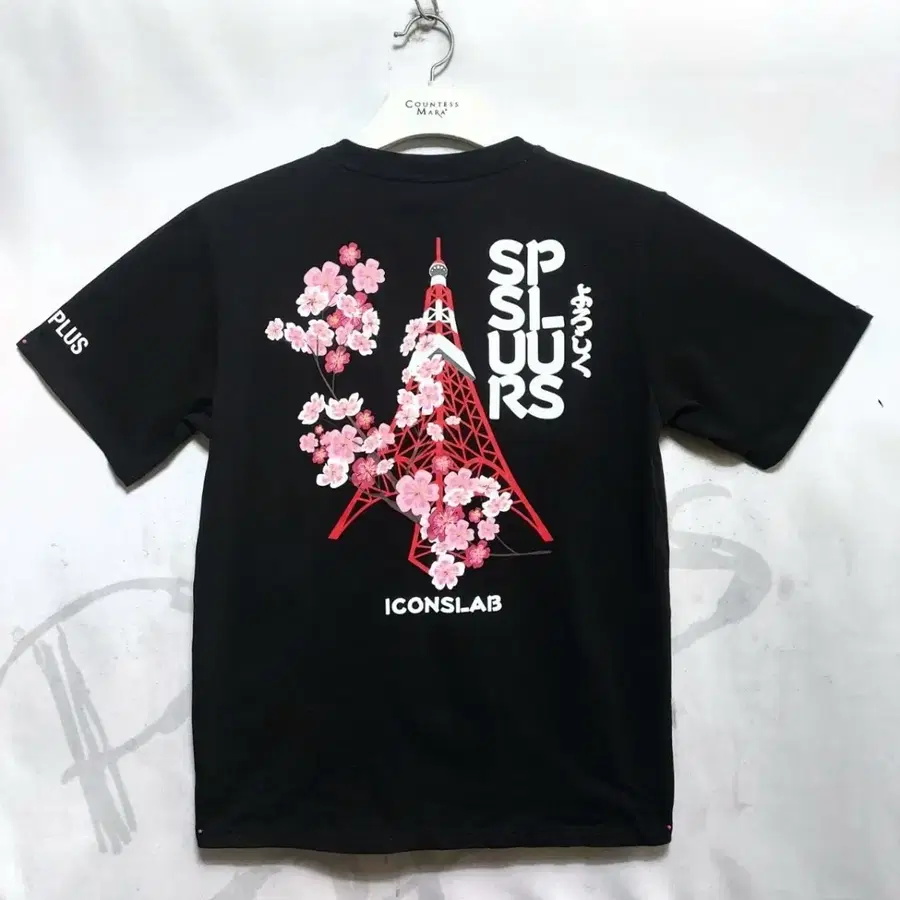새제품/SSUR PLUS X ICONSLAB반팔티95-100/희귀템/