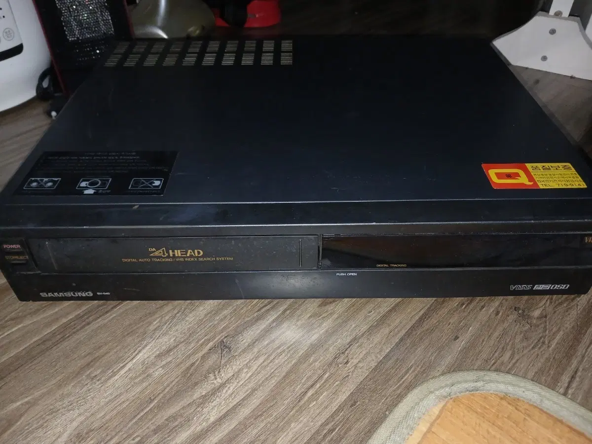 부품용. 삼성 VHS 플레이어 SV-360