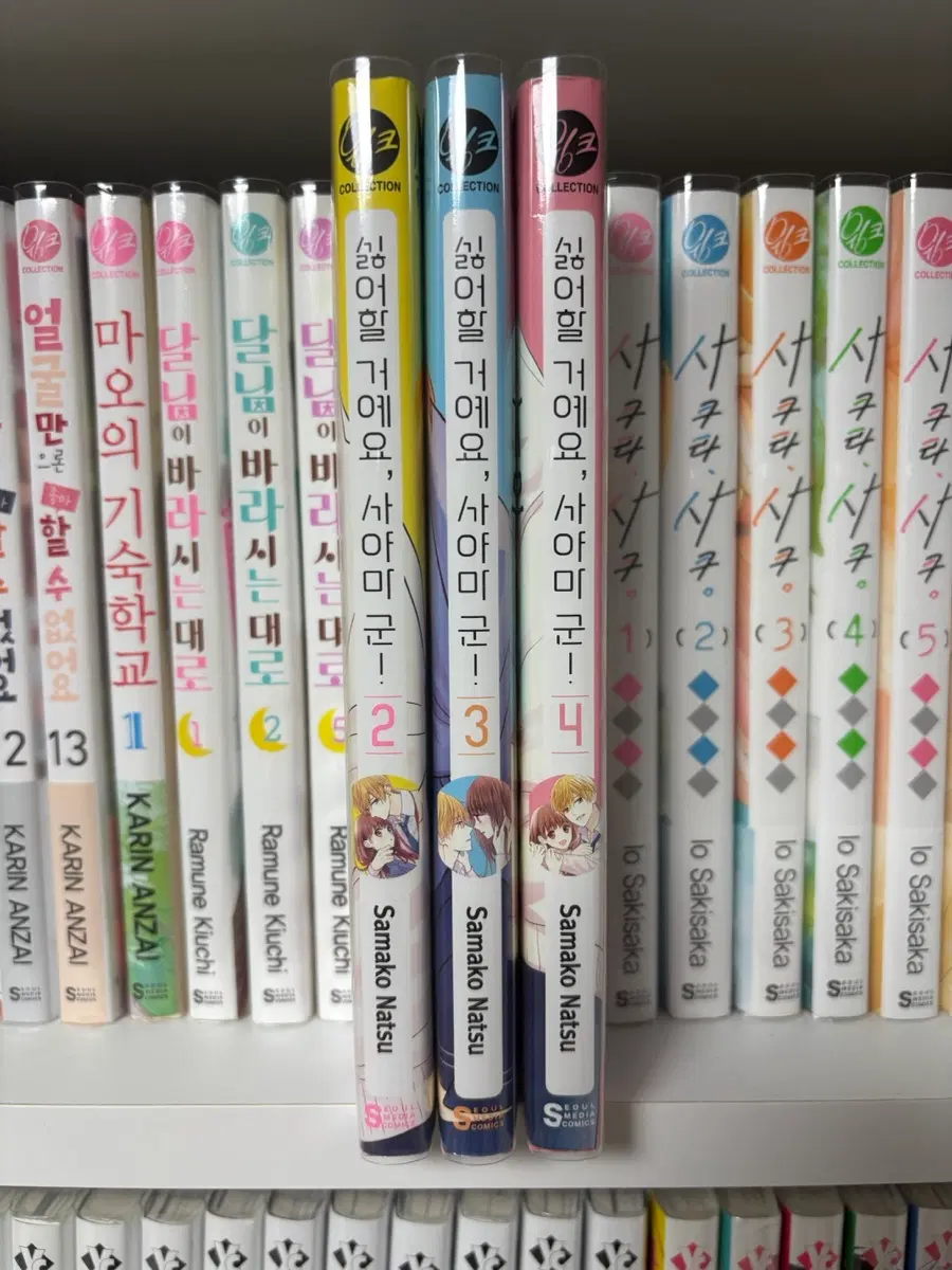 순정만화 싫어할 거예요, 사야마 군! 2,3,4 권 (1권 제외 전권)