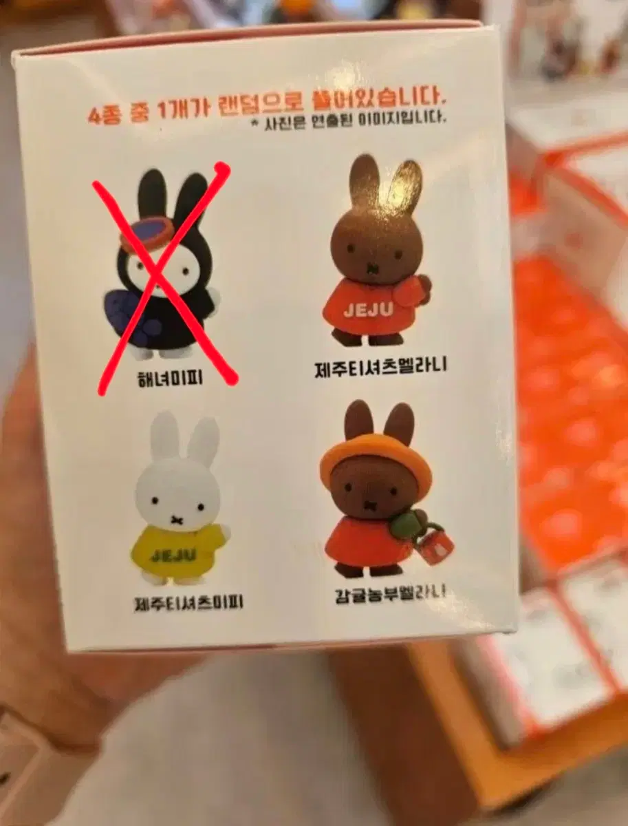 미피 제주 에디션 피규어 (일괄/낱개 모두 가능)