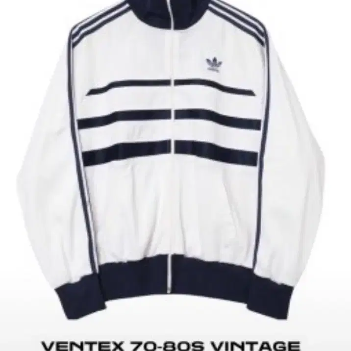 아디다스 VENTEX 70-80s VINTAGE NAVY BLUE/WHITE 져지