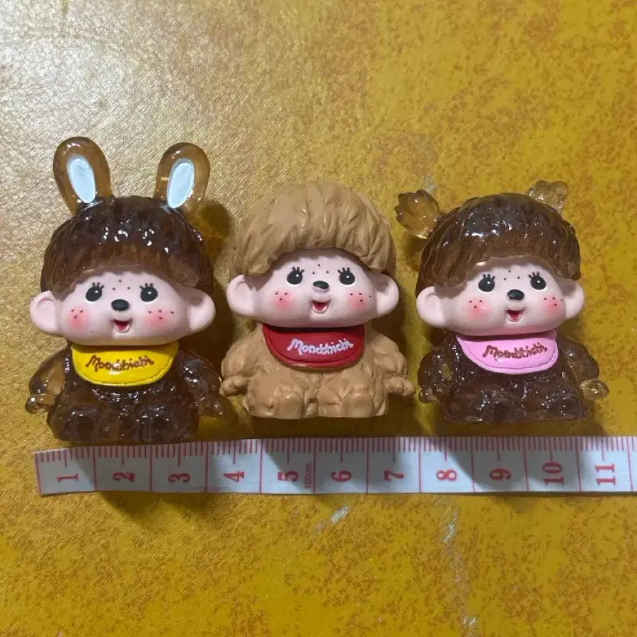 몽키치치 피규어 3개 세트