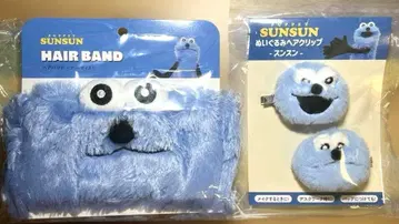 PUPPET SUNSUN 헤어밴드 봉제 인형 헤어 클립 세트