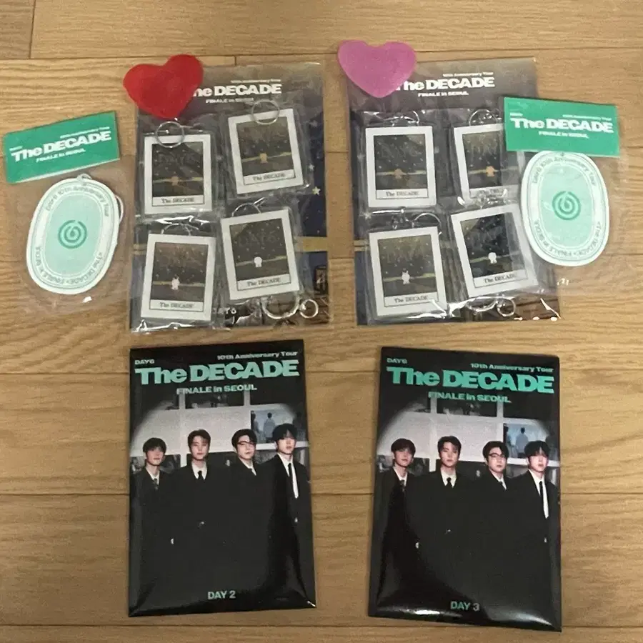 데이식스 10주년 데케이드 앙콘 팬기프트 중콘 막콘