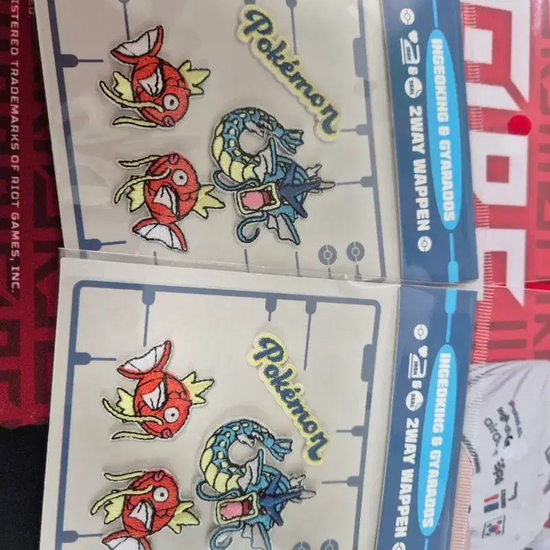 포켓몬 잉어킹 & 갸라도스 2WAY 와펜 3종 세트
