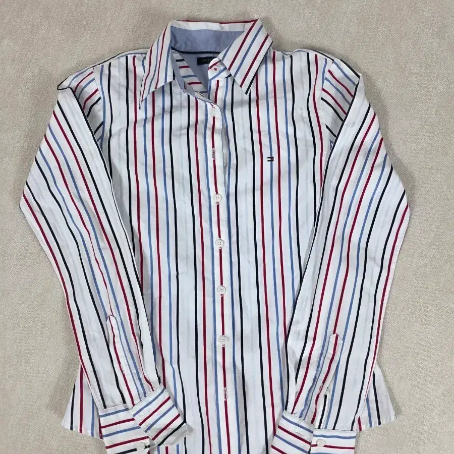 타미힐피거(TOMMY HILFIGER) 시그니처 스트라이프 긴팔 셔츠