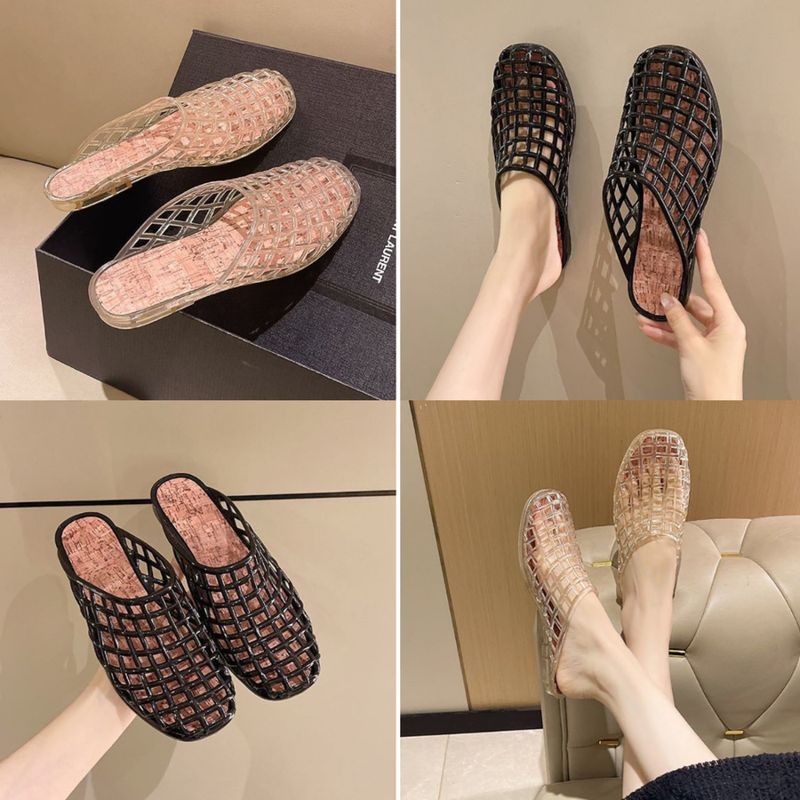 젤리신발 젤리슈즈 슬리퍼 신발꾸미기