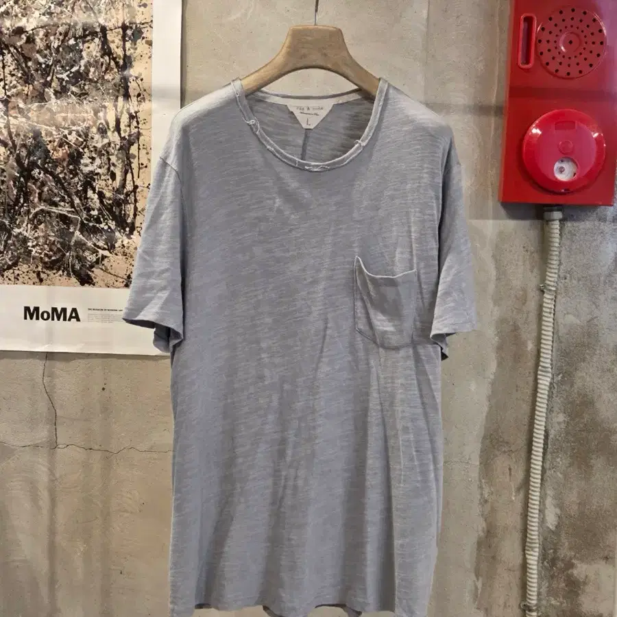 랙앤본 반팔티셔츠 남성100