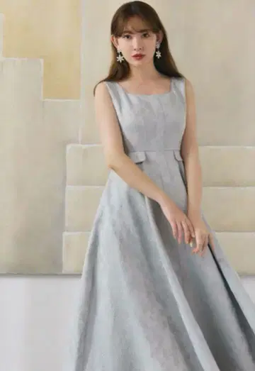 [ herlipto ] Classic Floral Jacquard Dress