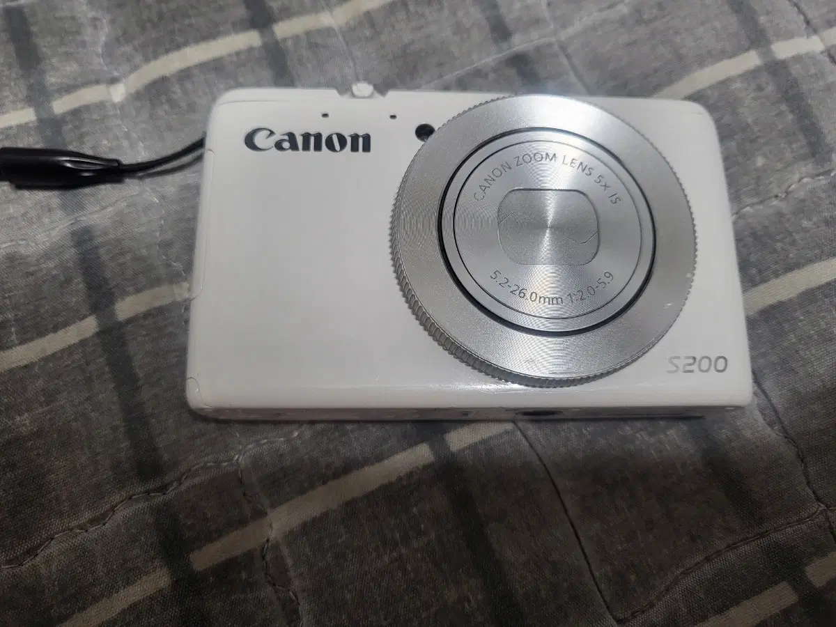 캐논 파워샷 S200 화이트 디지털 카메라