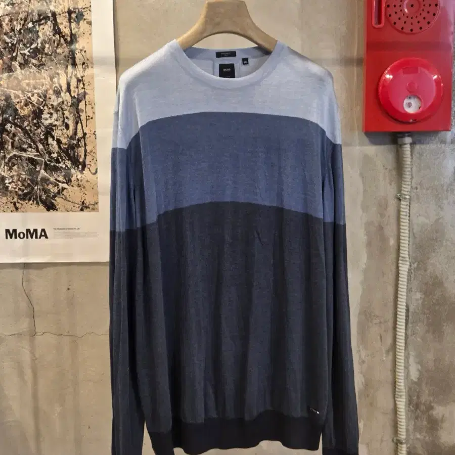 휴고보스 니트 남성105-110