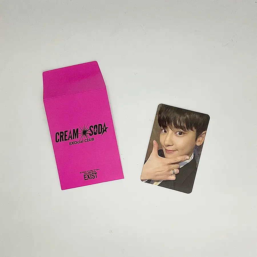 엑소 찬열 이그지스트 엑소셜클럽 크림소다 포토카드 포카 A_1 EXO CHANYEOL EXIST EXOcial Club CREAM SODA PHOTOCARD A_1