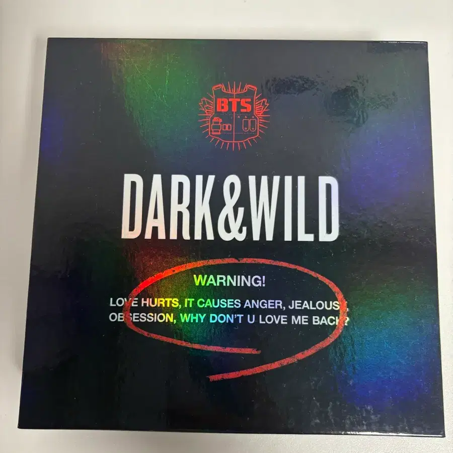 방탄소년단 DARK& WILD 앨범