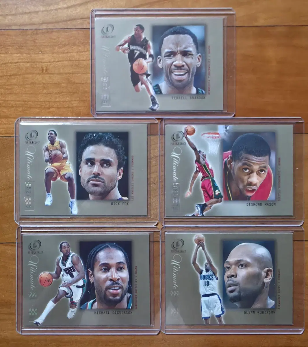 2000-01 Fleer Legacy - Ultimate Legacy (패러렐) 5장 일괄
