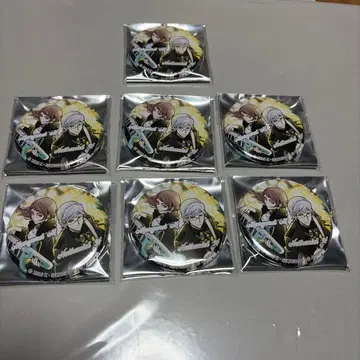 문호 스트레이독스 콜라보 카페 본점 나사니엘 & 마가렛 캔뱃지 7개