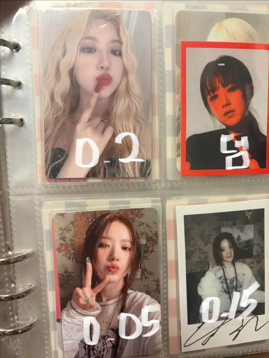 여자아이들 슈화 포카 팔아여