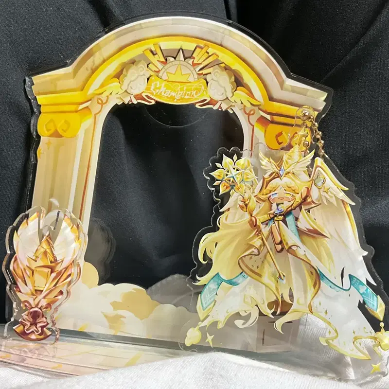 쿠키런 브레이버스 월드챔피언십 퓨어바닐라 쿠키 아크릴 카드 스탠드