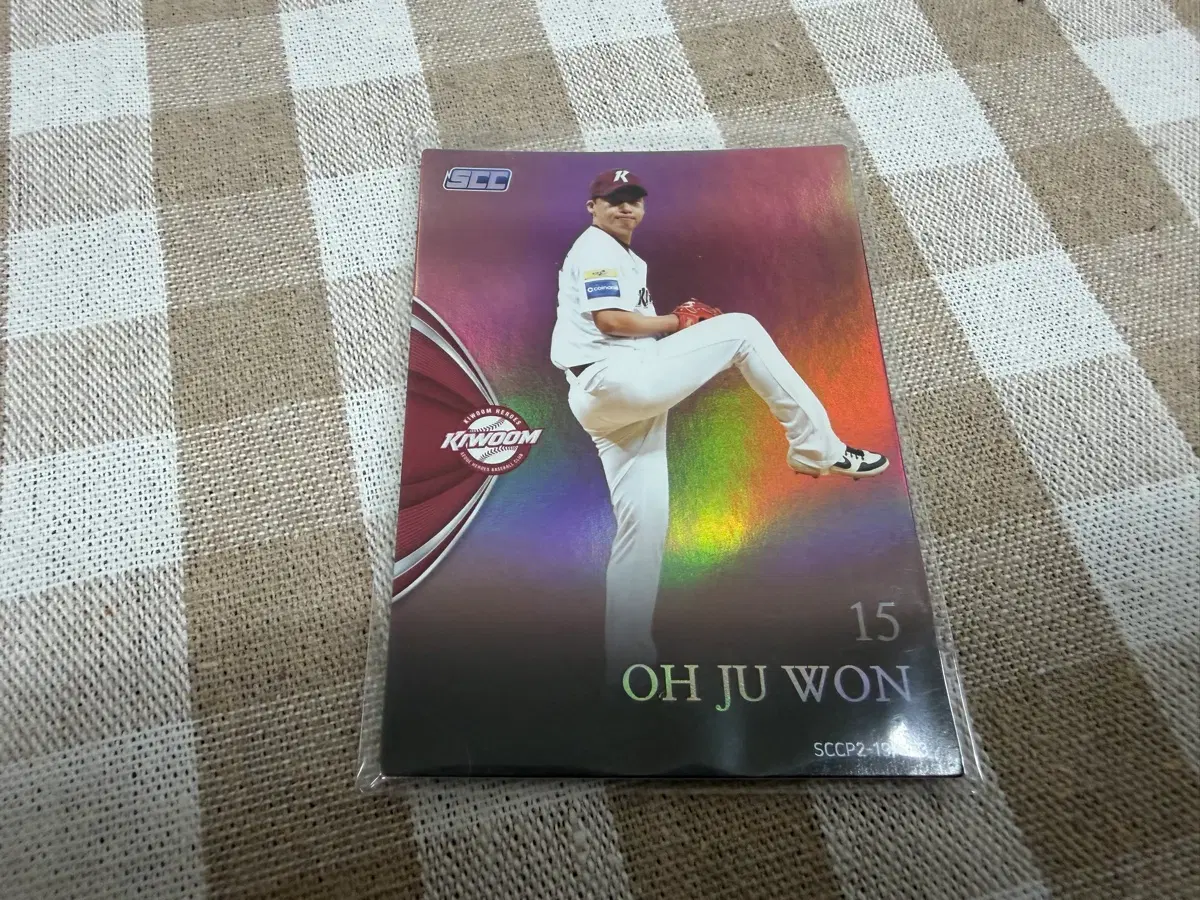 2019 SCC KBO 프리미엄 홀로 키움히어로즈 오주원