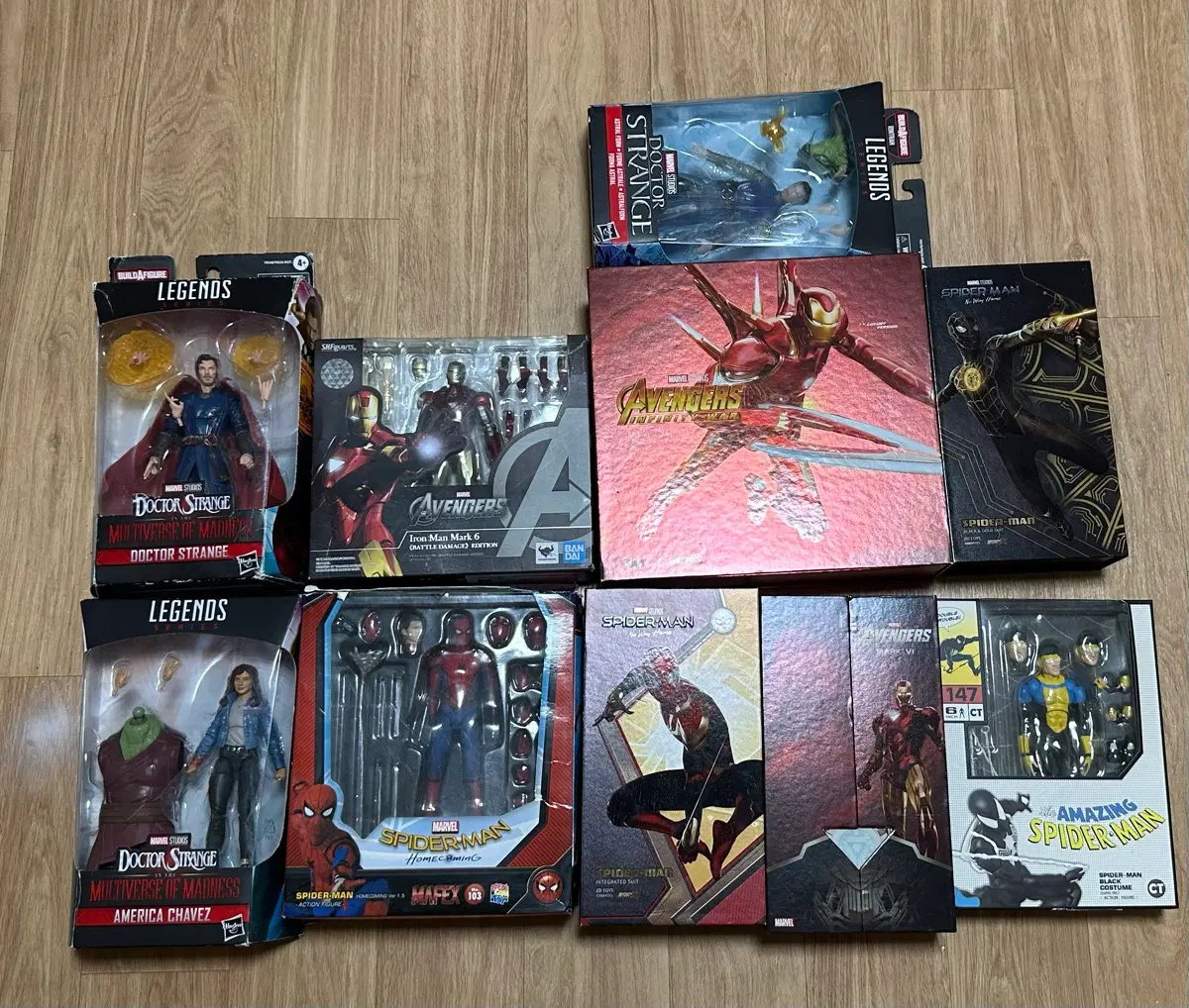 마블레전드 shf mafex zd toys ct toys등 피규어 판매합니다