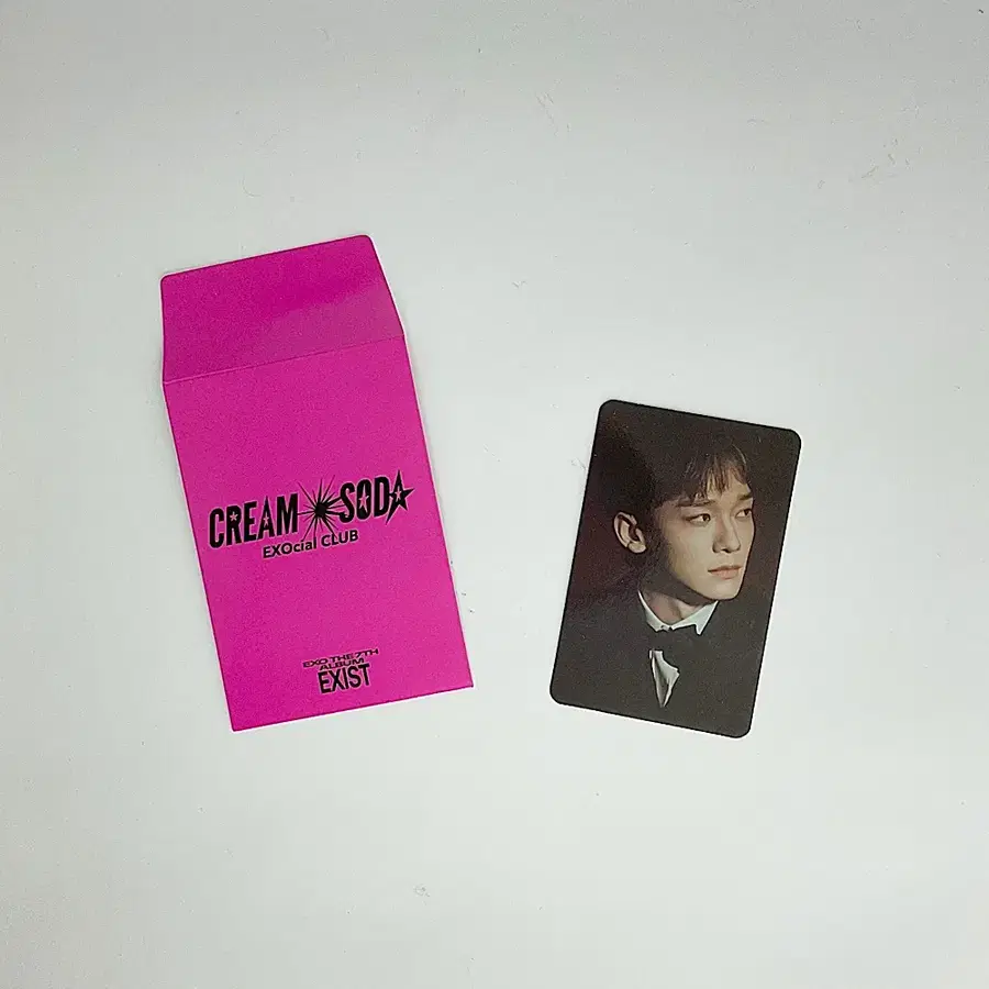 엑소 첸 이그지스트 엑소셜클럽 크림소다 포토카드 포카 A_1 EXO CHEN EXIST EXOcial Club CREAM SODA PHOTOCARD A_1