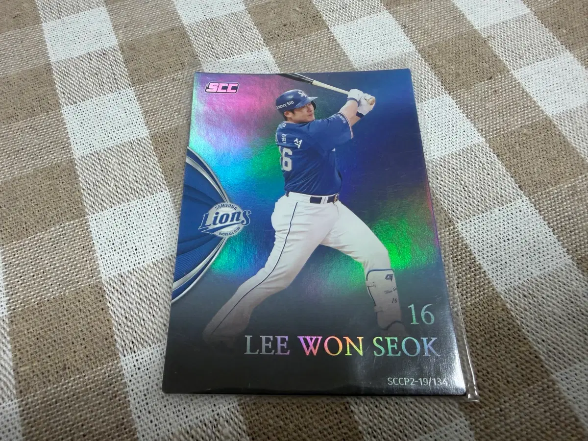 2019 SCC KBO 프리미엄 홀로 삼성라이온즈 이원석
