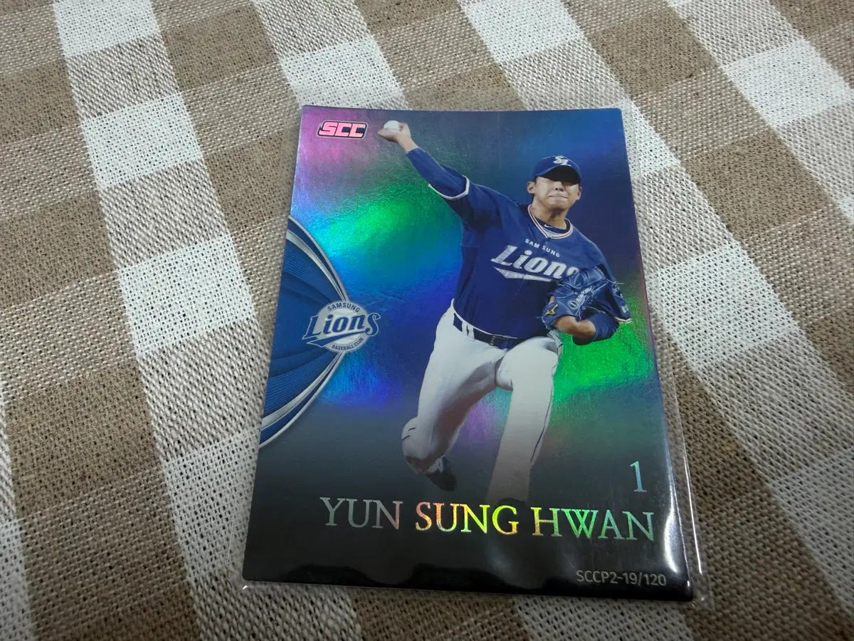2019 SCC KBO 프리미엄 홀로 삼성라이온즈 윤성환