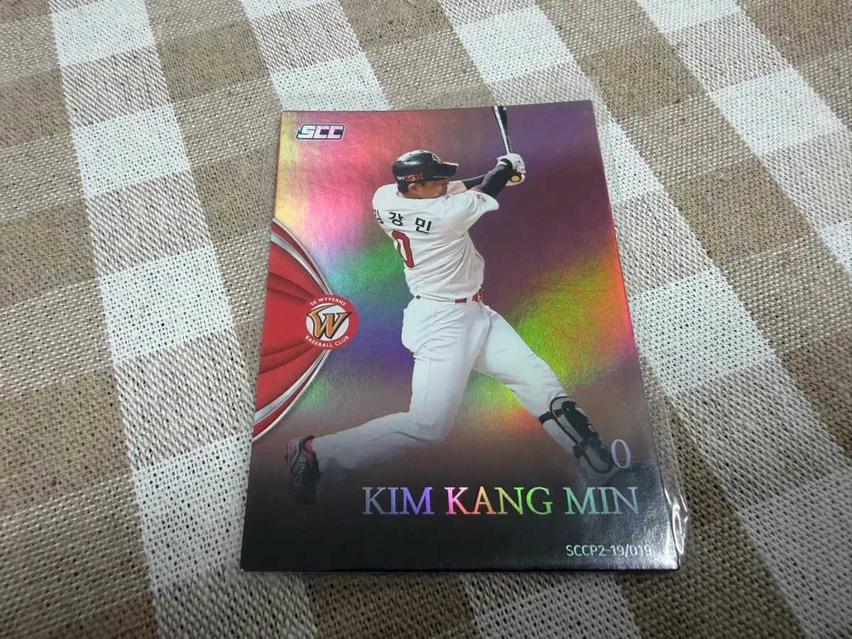 2019 SCC KBO 프리미엄 홀로 SK와이번즈 김강민
