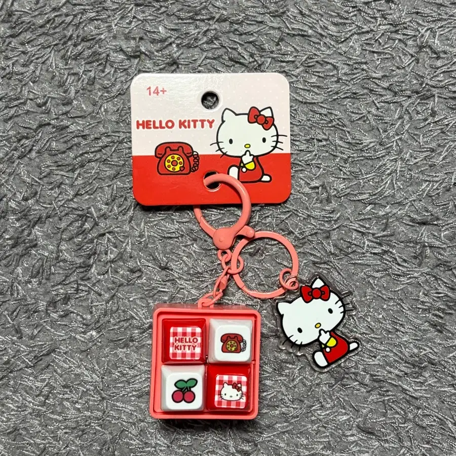 헬로키티 키캡 키링