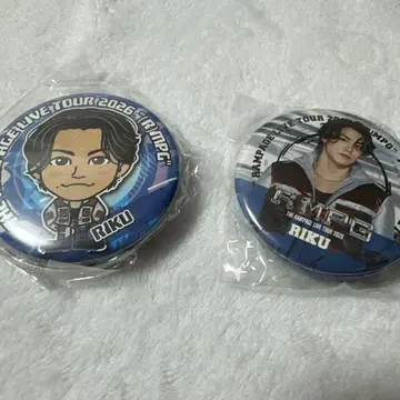 RIKU 캔뱃지 2개 세트