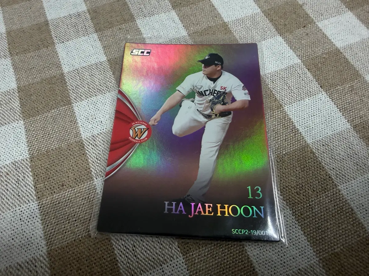 2019 SCC KBO 프리미엄 홀로 SK와이번즈 하재훈