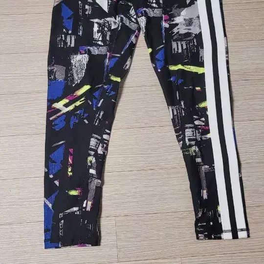 새상품)) 디키니 스포츠 DKNY SPORT 패턴 레깅스 S