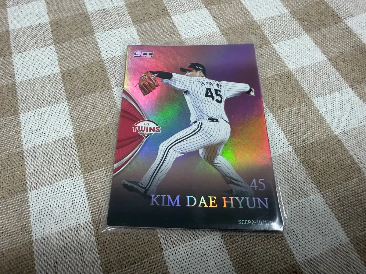 2019 SCC KBO 프리미엄 홀로 LG트윈스 김대현