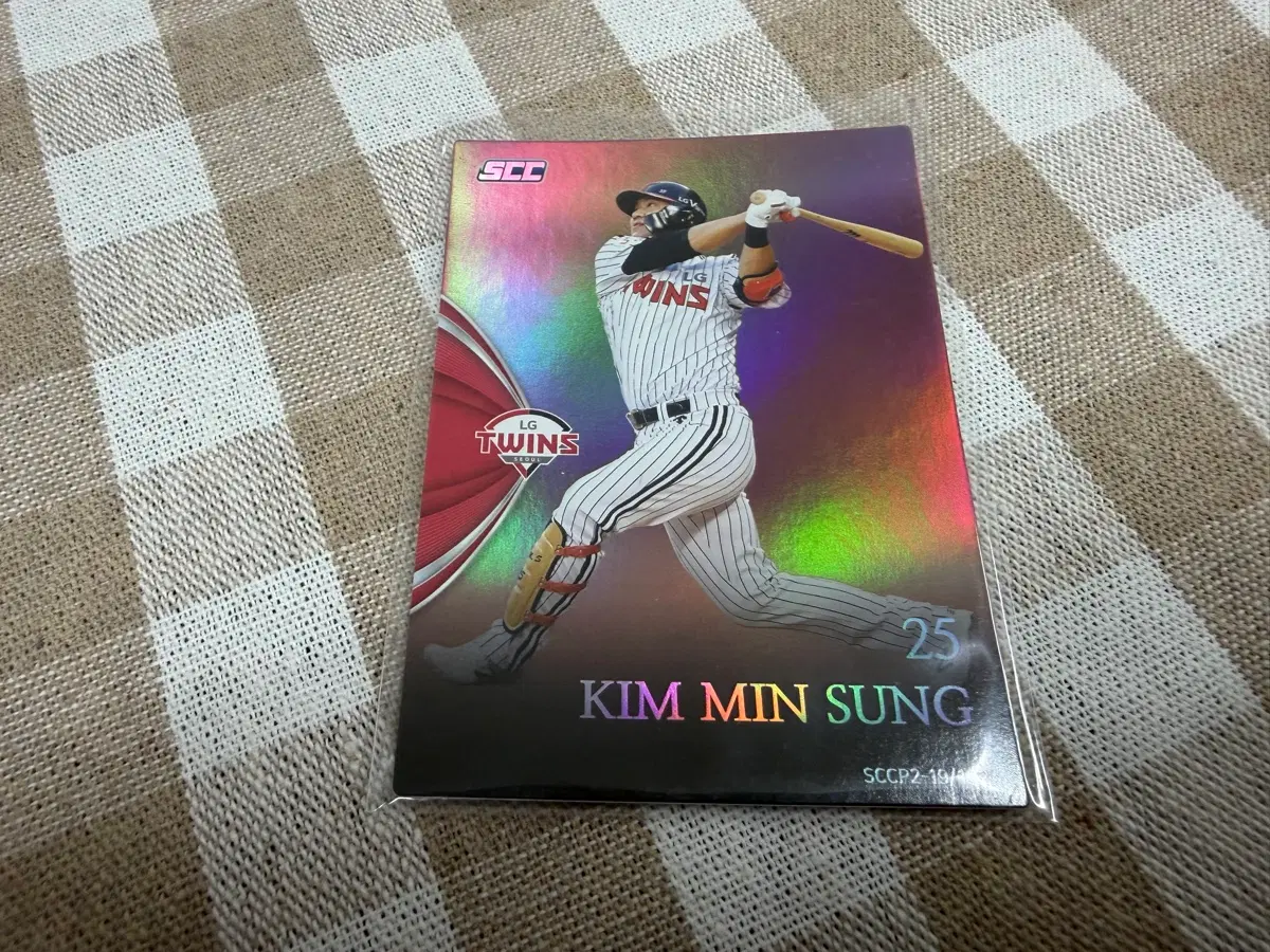 2019 SCC KBO 프리미엄 홀로 LG트윈스 김민성