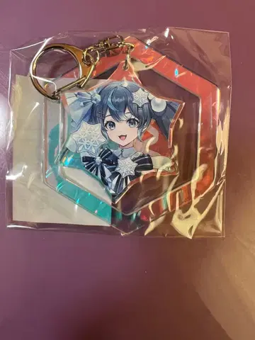 SNOW MIKU 2025 오로라 키링 유키 미쿠 하츠네 미쿠
