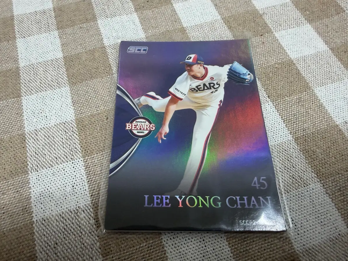2019 SCC KBO 프리미엄 홀로 두산베어스 이용찬