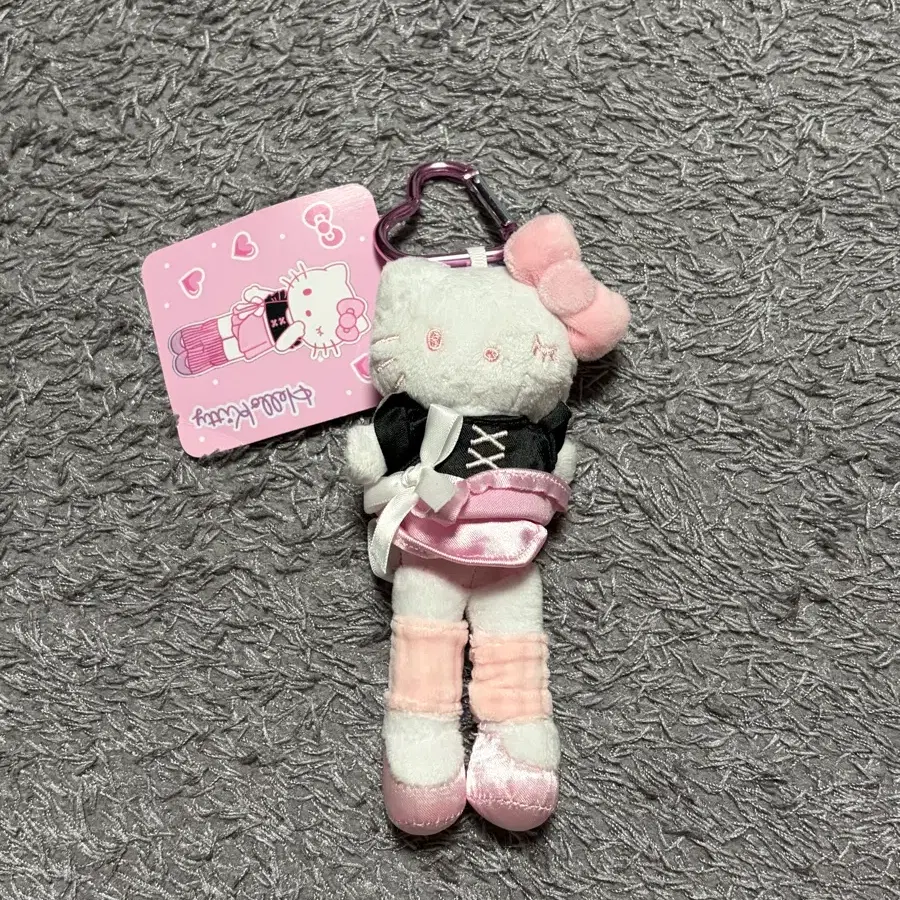 헬로키티 롱다리키티 인형 키링