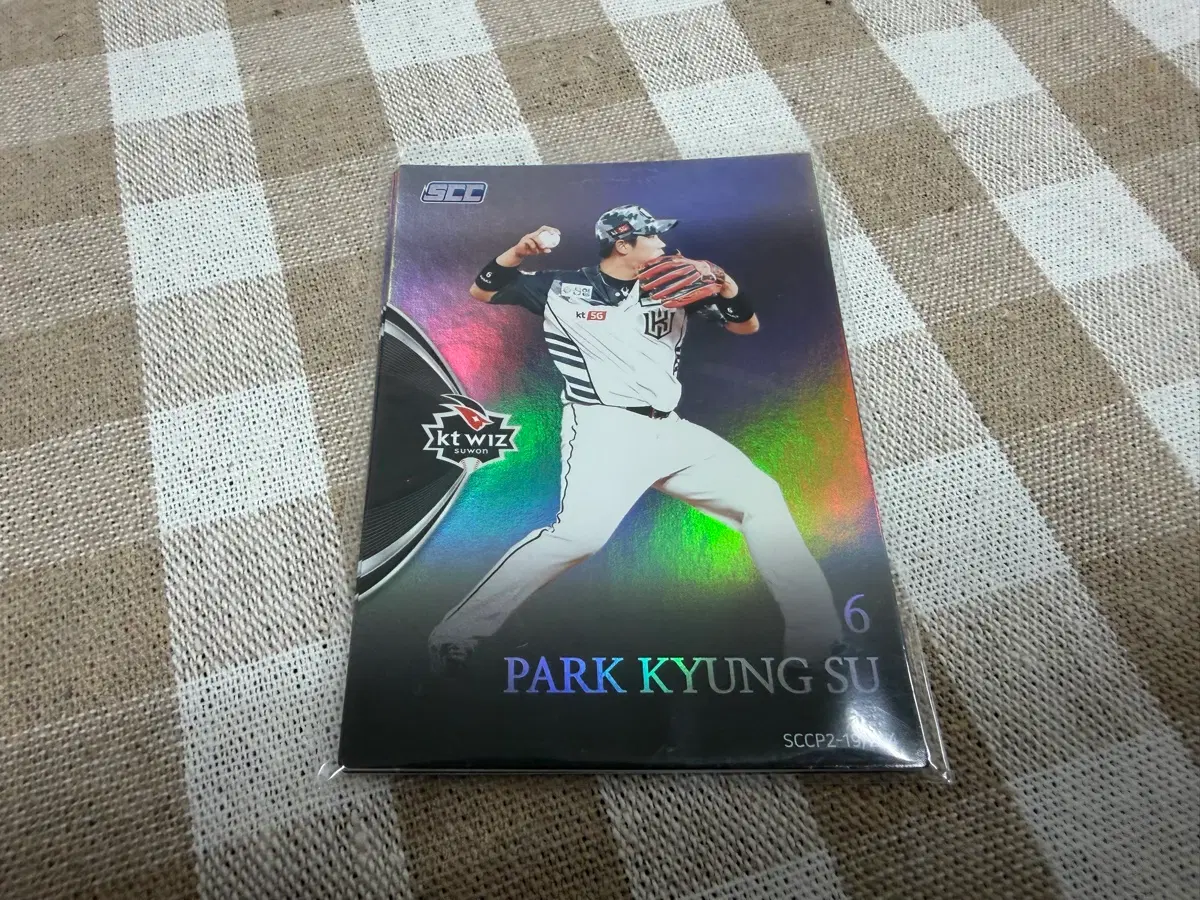 2019 SCC KBO 프리미엄 홀로 KT위즈 박경수