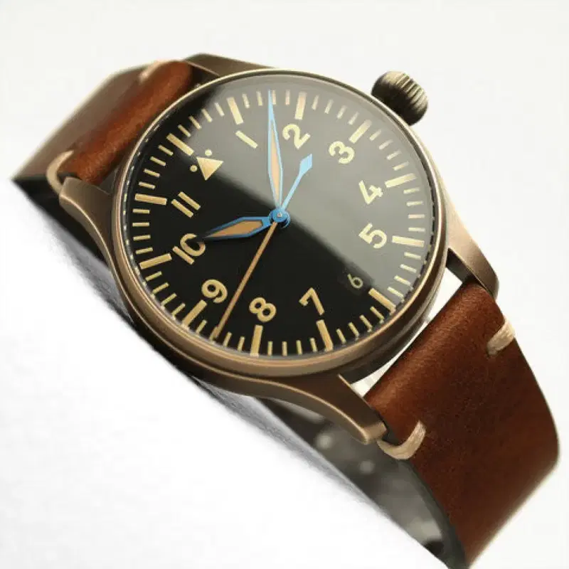 스토바 플리거 브론즈 빈티지 36mm 수동무브 구매합니다