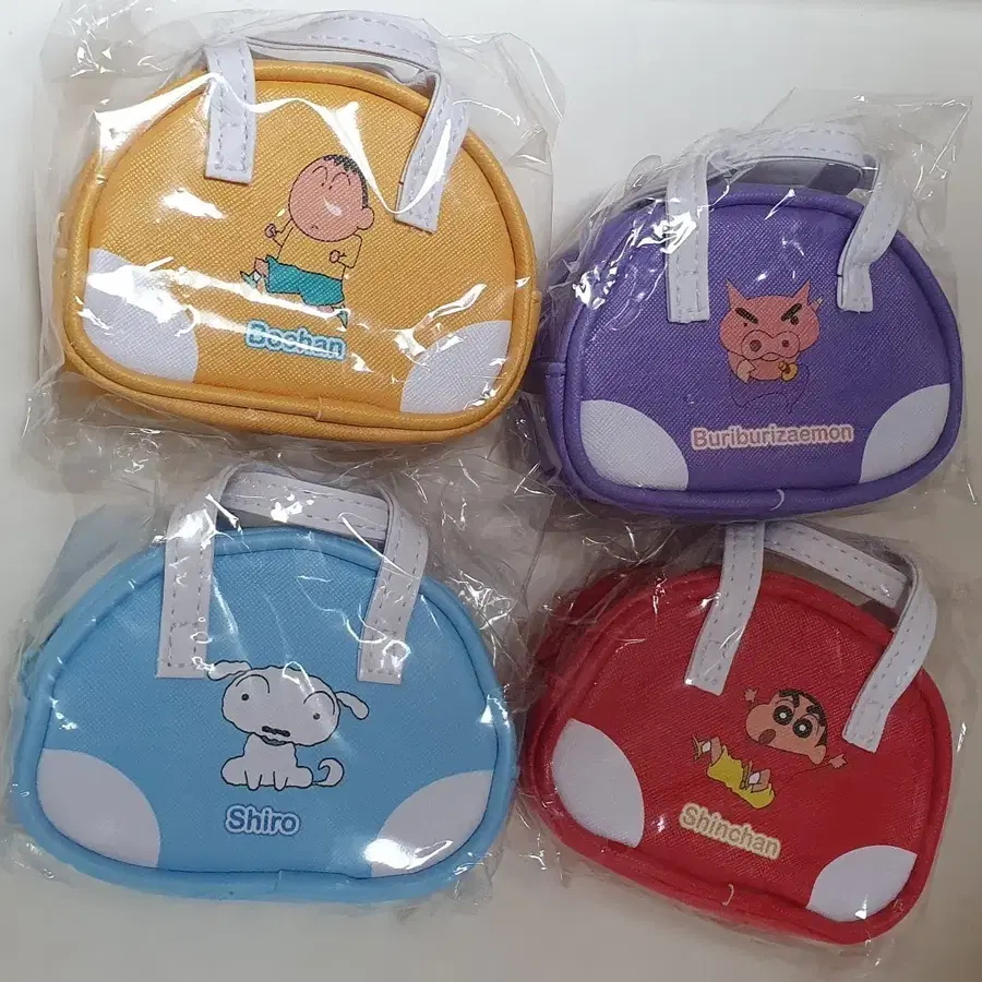 개당가격)짱구 흰둥이 맹구 부리부리몬 미니 파우치