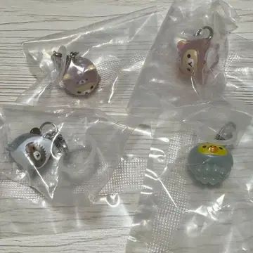 리락쿠마 바다 리라 기분 마커 액세서리 표식 액세서리 4점 세트