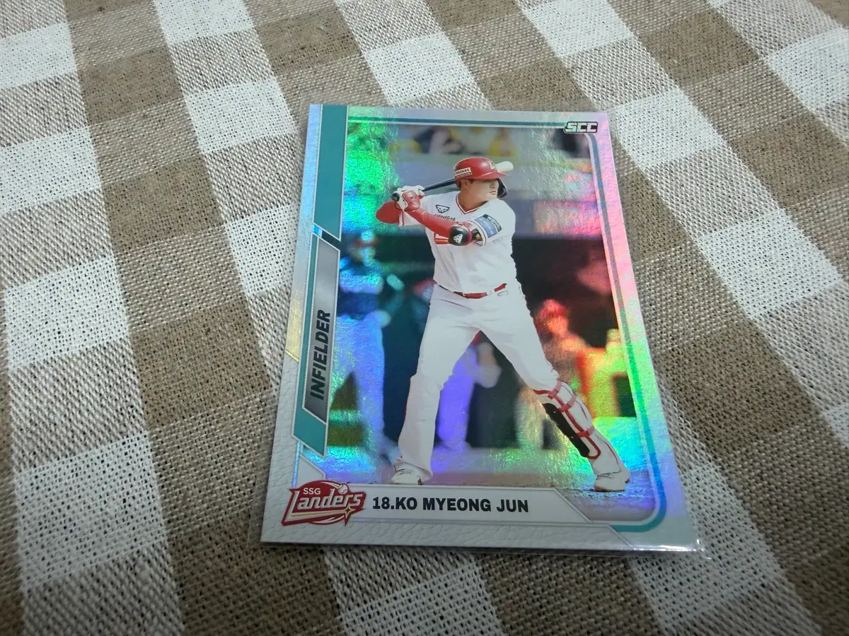 2025 SCC KBO 센세이션 페러렐 SSG랜더스 고명준