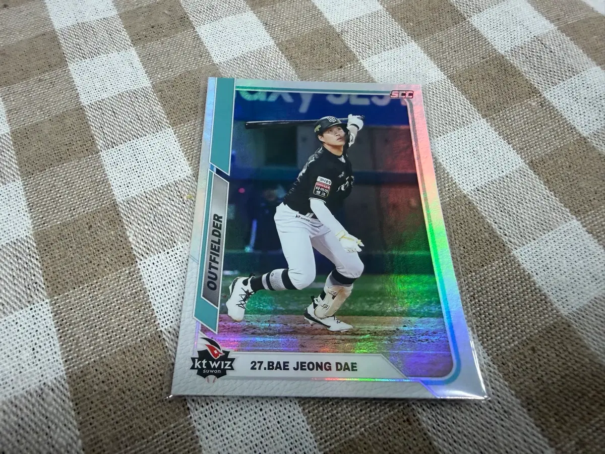 2025 SCC KBO 센세이션 페러렐 KT위즈 배정대