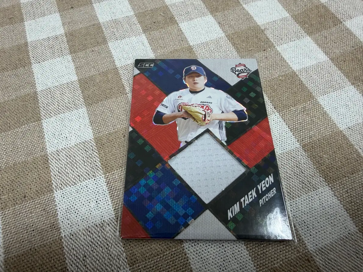 2025 SCC KBO 센세이션 져지 두산베어스 김택연