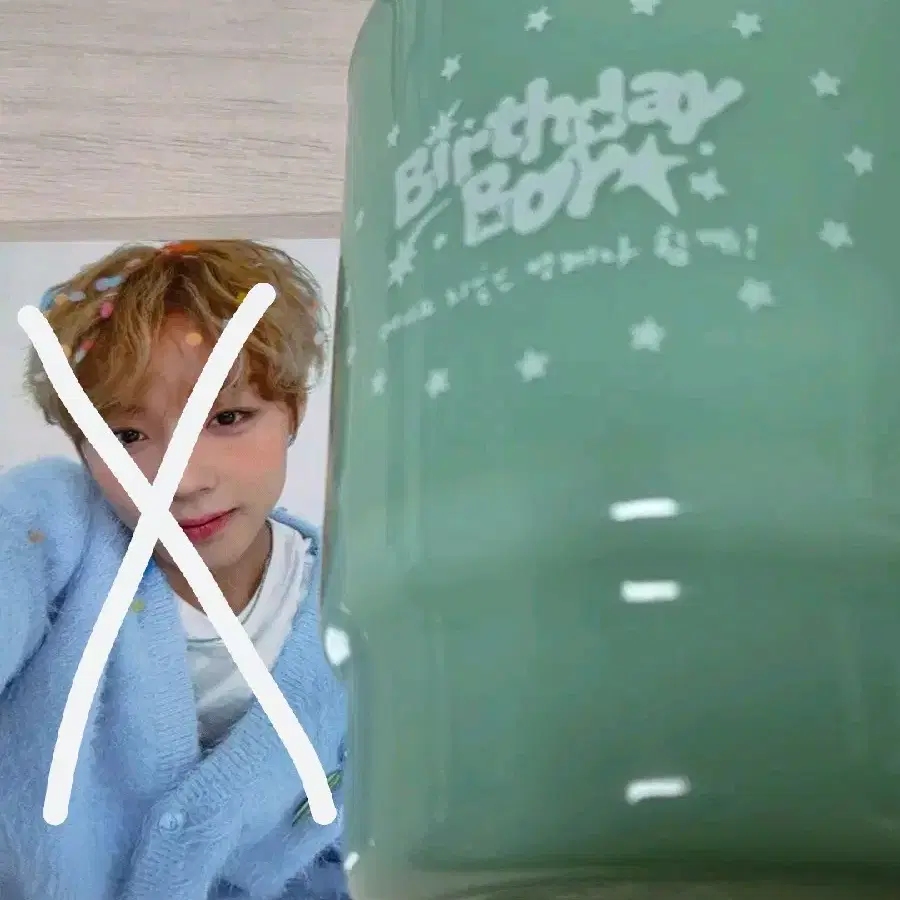 박지훈 생일 md 생카 밀크글라스