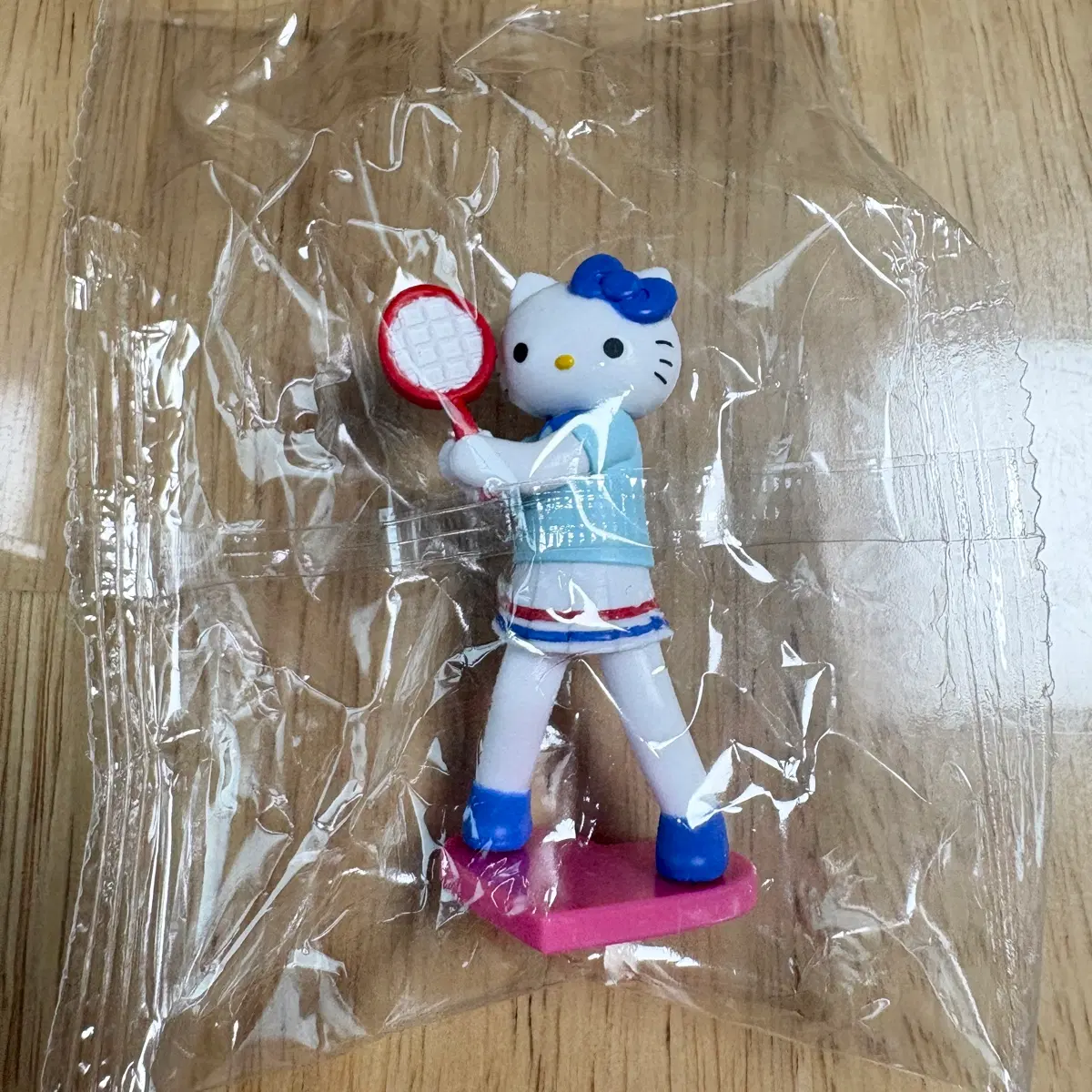 산리오 헬로키티 롱다리 가챠 피규어(테니스/캡슐X)