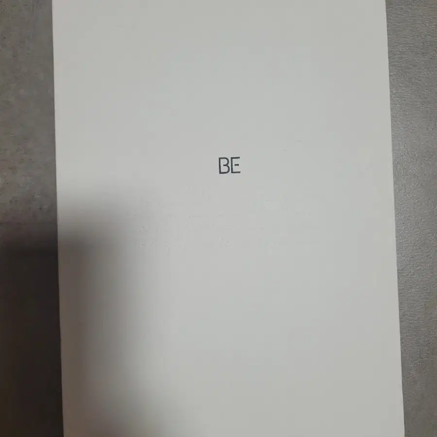 방탄 BE 앨범 에센셜 에디션