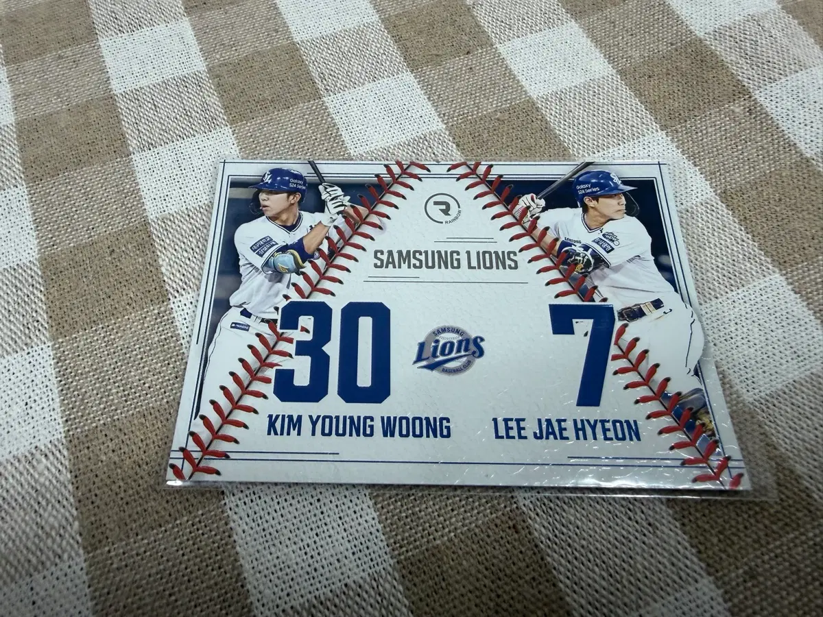 2024 SCC KBO 레인보우 페어링 삼성라이온즈 김영웅 , 이재현