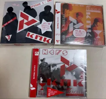 NEWS KMK AB 보통 3 형태 세트 앨범 CD BluRay