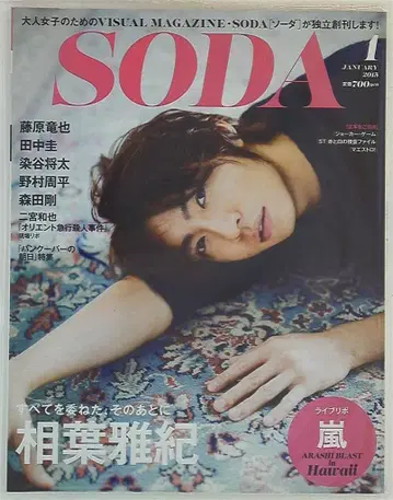 아라시 아이바 마사키 SODA 15년 1월호
